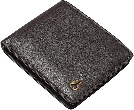 Pass Leather Wallet - Brown